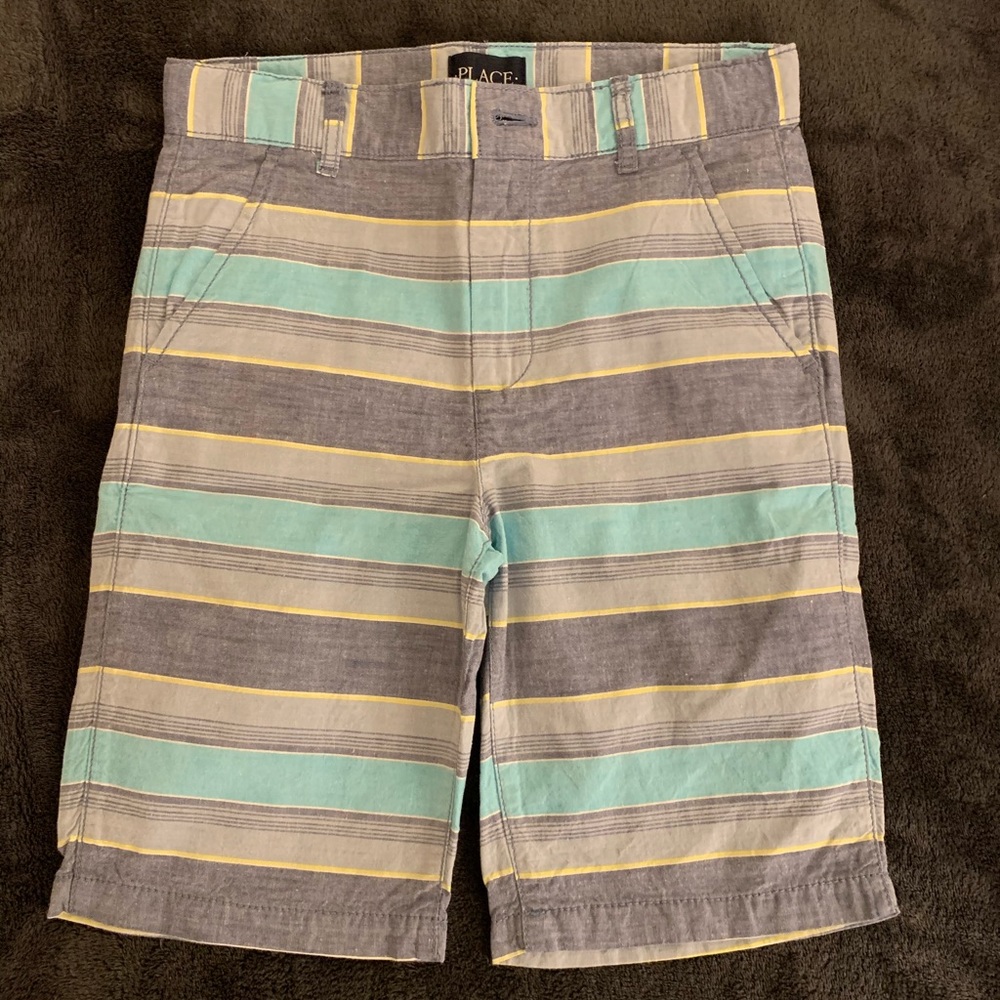 Boys Striped Chino Shorts - NWT